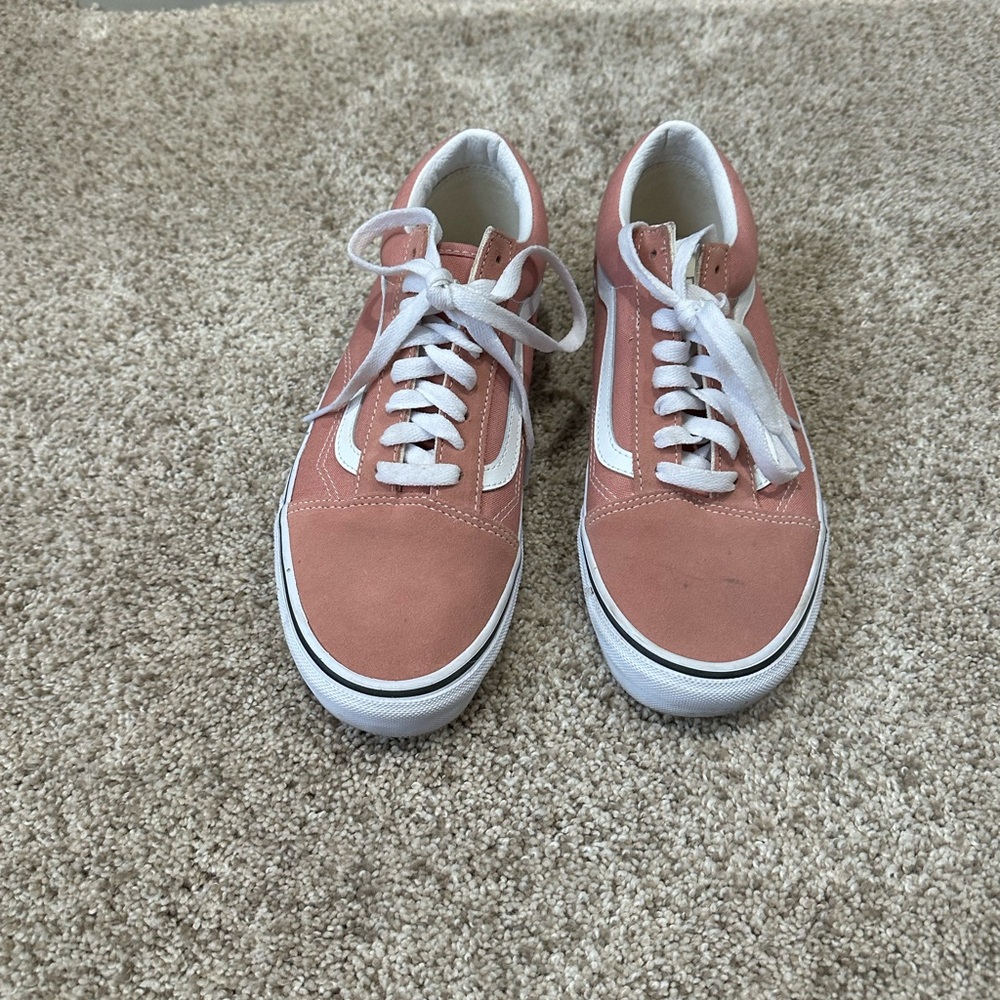 Van’s Pink and White Sneakers